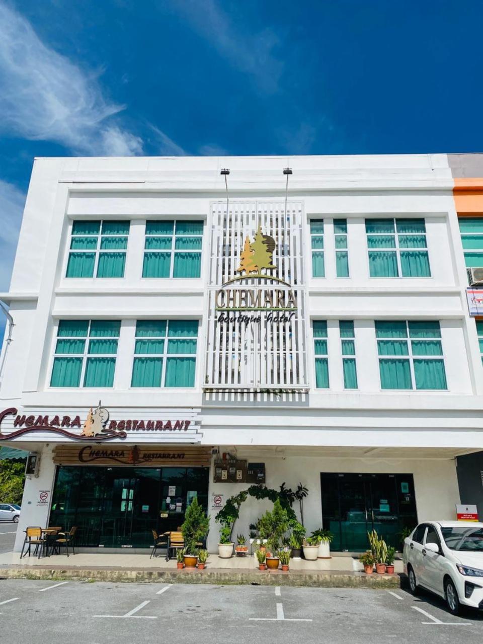 Chemara Boutique Hotel Miri Esterno foto